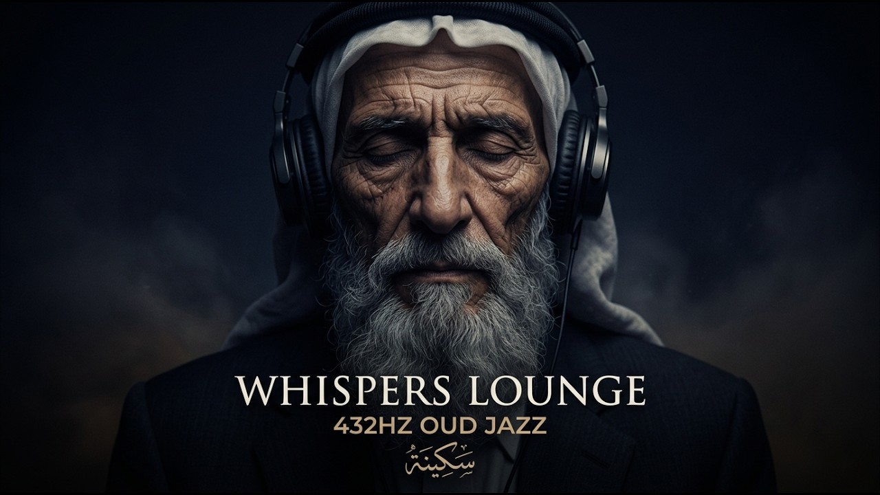 Desert Whispers - 432Hz Oud Jazz Lounge | Midnight Music Ambience for Relaxation