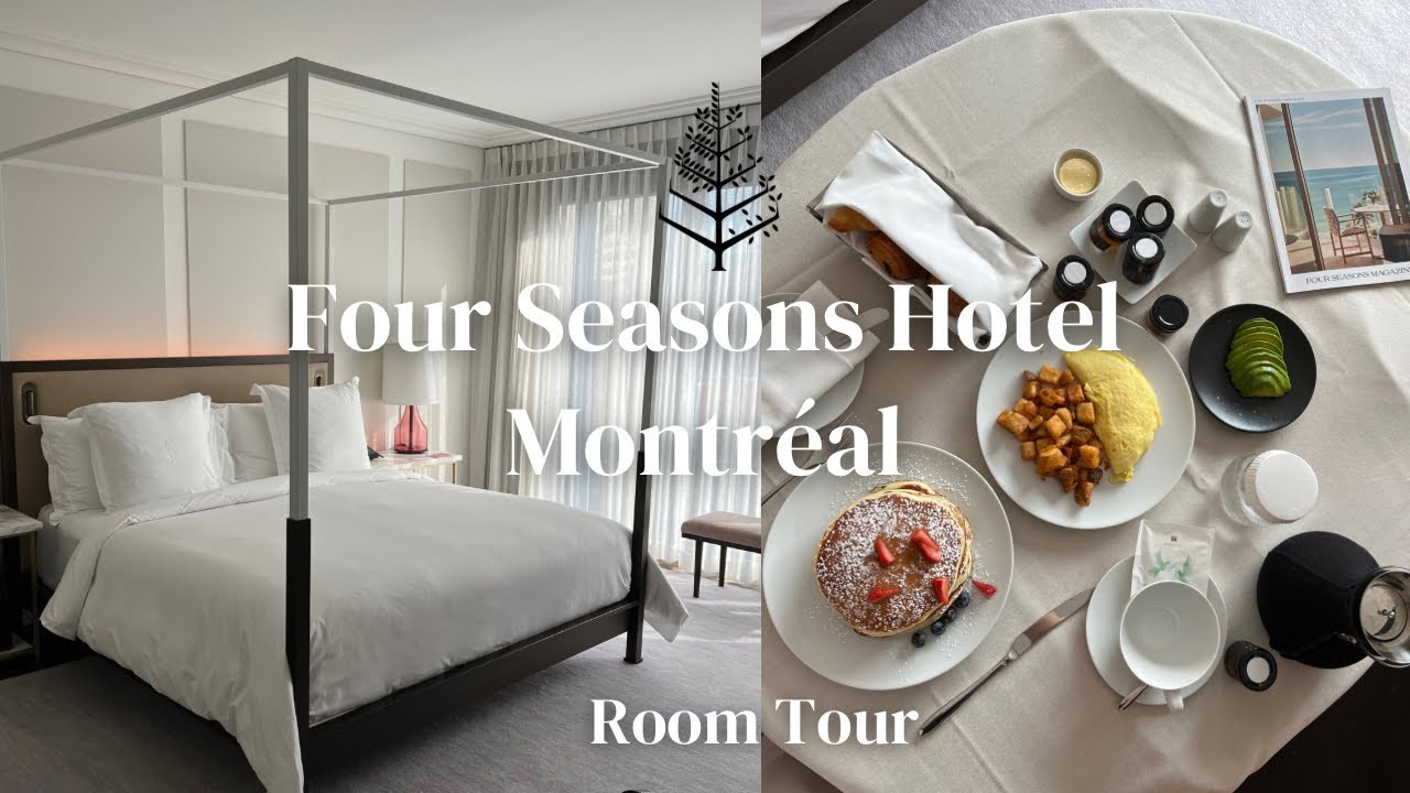 Four Seasons Hotel Montreal | Room Tour | In-Room Dining