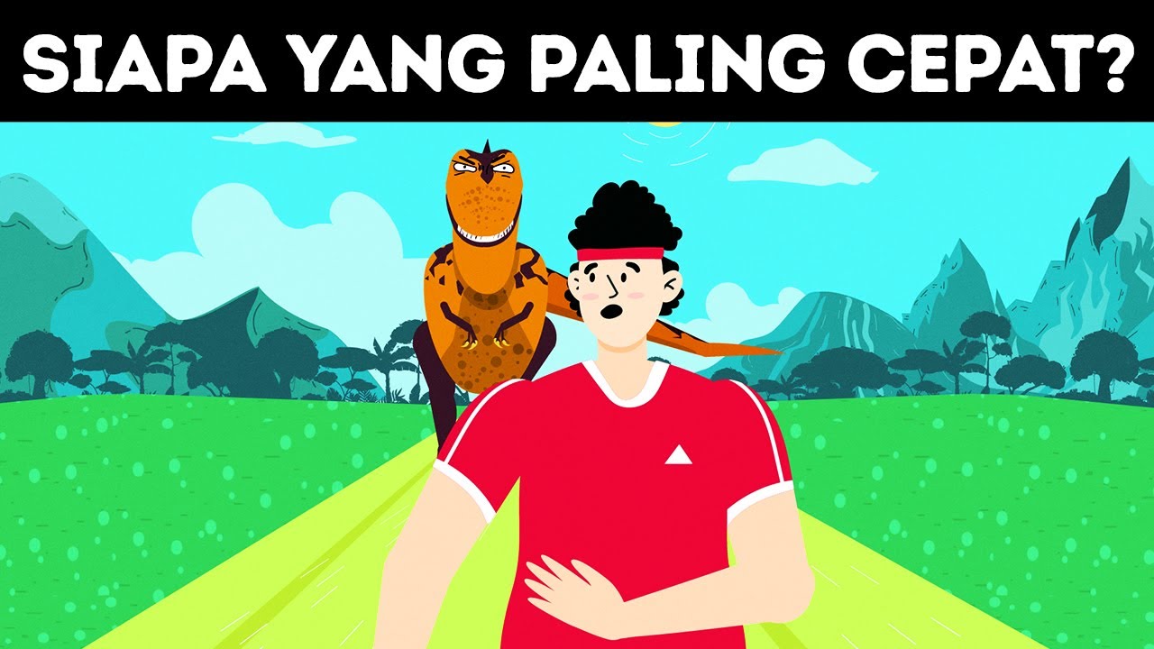 Jenis Dinosaurus yang Bisa Kamu Salip dalam Balap Lari
