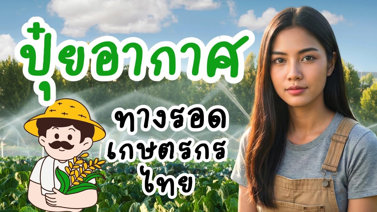 ปุ๋ยอากาศ 3 นวัตกรรมเปลี่ยนโลกเกษตร ⚡เปลี่ยนอากาศเป็นปุ๋ย สรุปจบในคลิปเดียว!