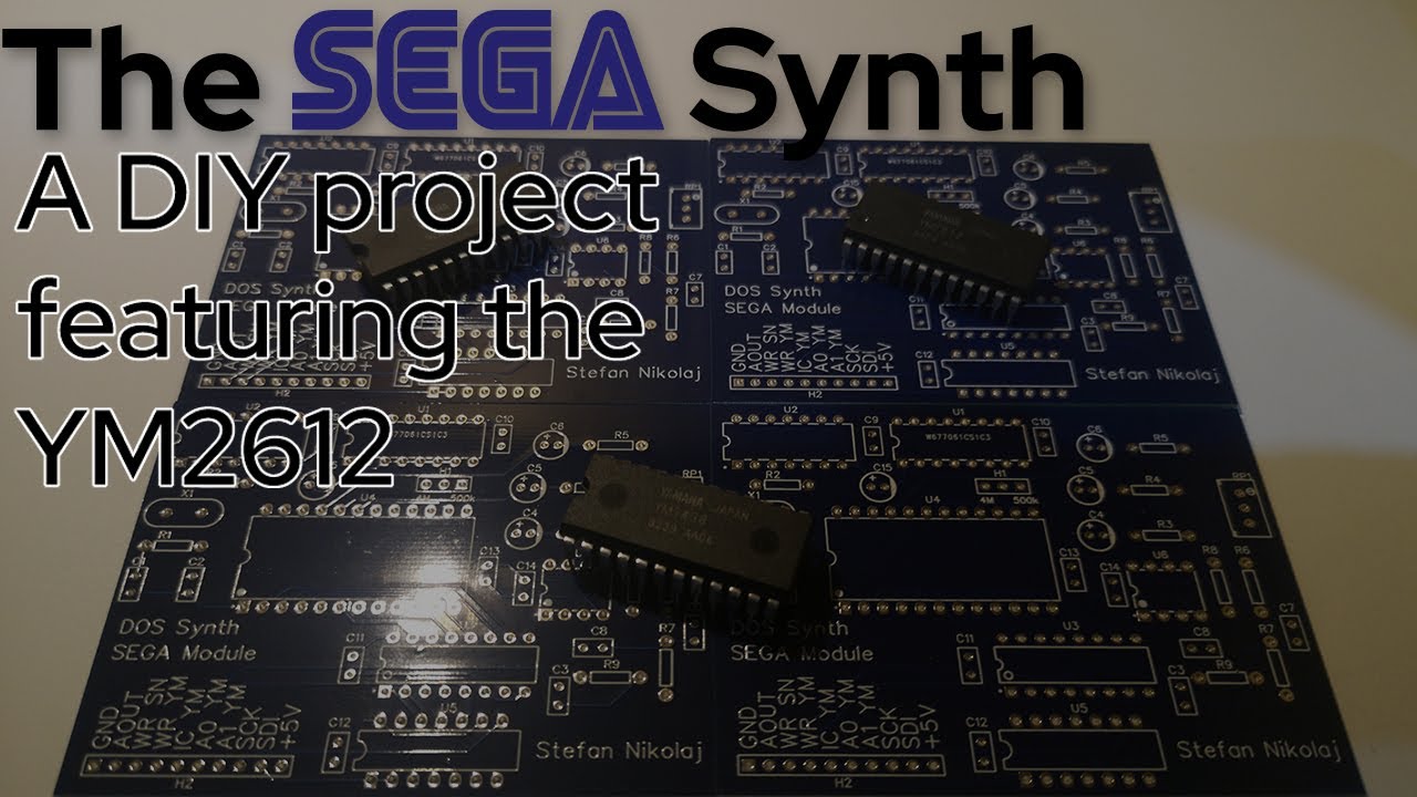 The SEGA Synth - a DIY YM2612 Synthesizer Board Design