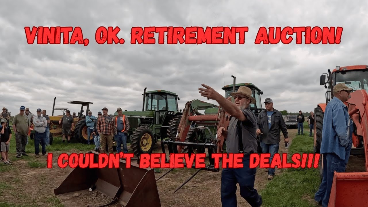 Unbelievable Deals at a NE Oklahoma Retirement Auction!