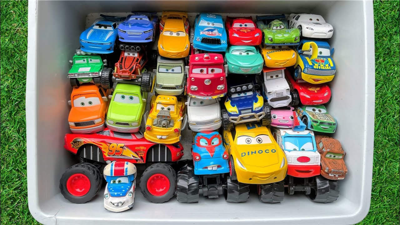 Disney Pixar Cars Unboxing Review | Lightning McQueen, Tow Mater, Doc Hudson, Sally Carrera, Cruz