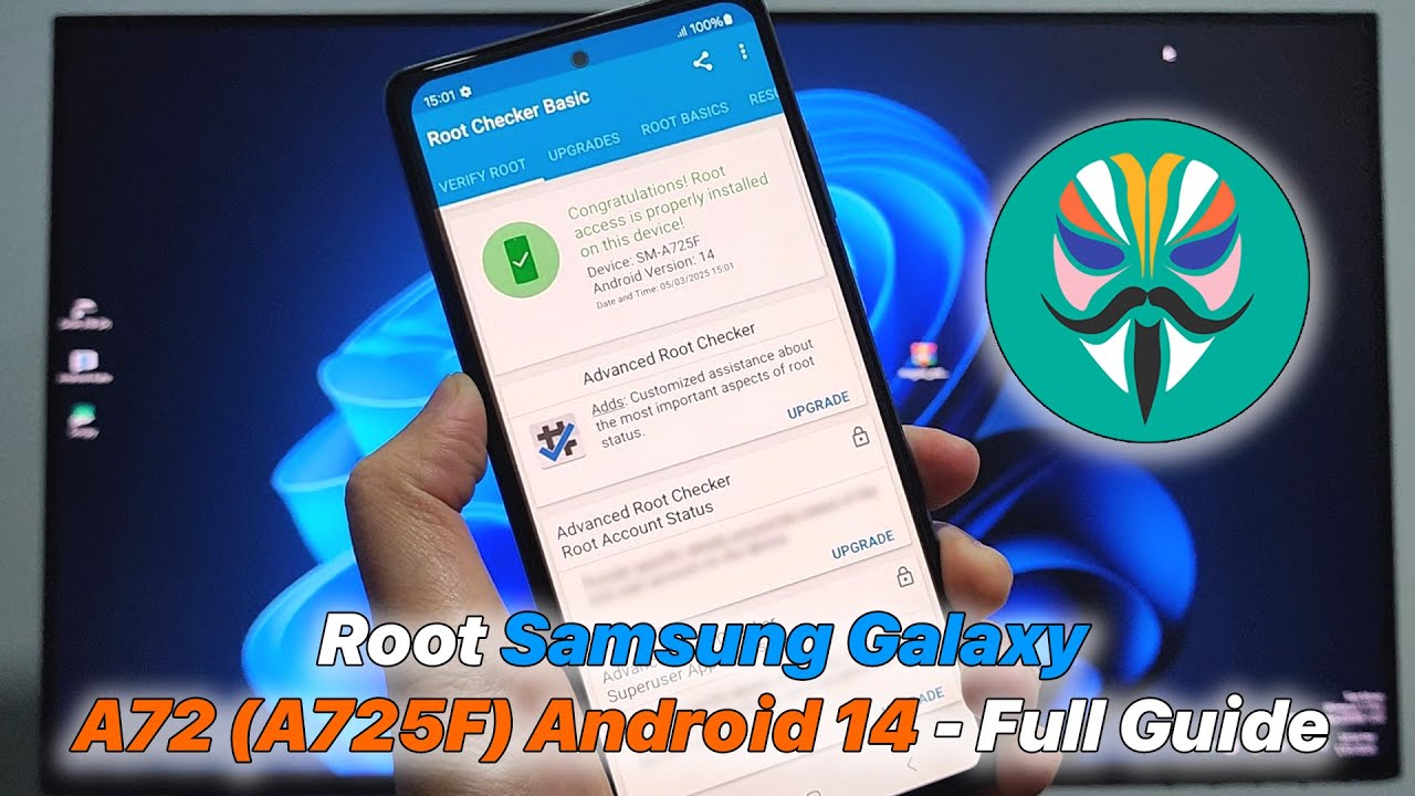 How to Root Samsung Galaxy A72 (A725F) Android 14 - Full Guide 2026