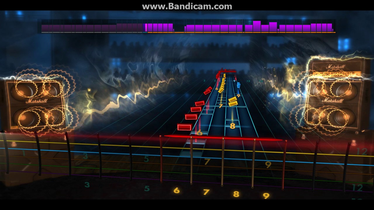 Rocksmith2014 Mayhem  - Freezing moon (Lead95%)