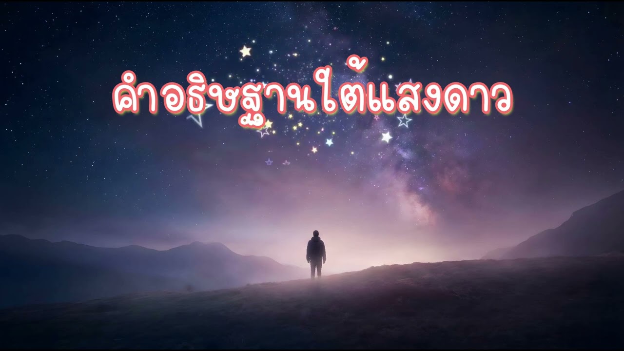 คำอธิษฐานใต้แสงดาว | Thai Pop Rock | เพลงรักโรแมนติก ฟังตอนกลางคืน