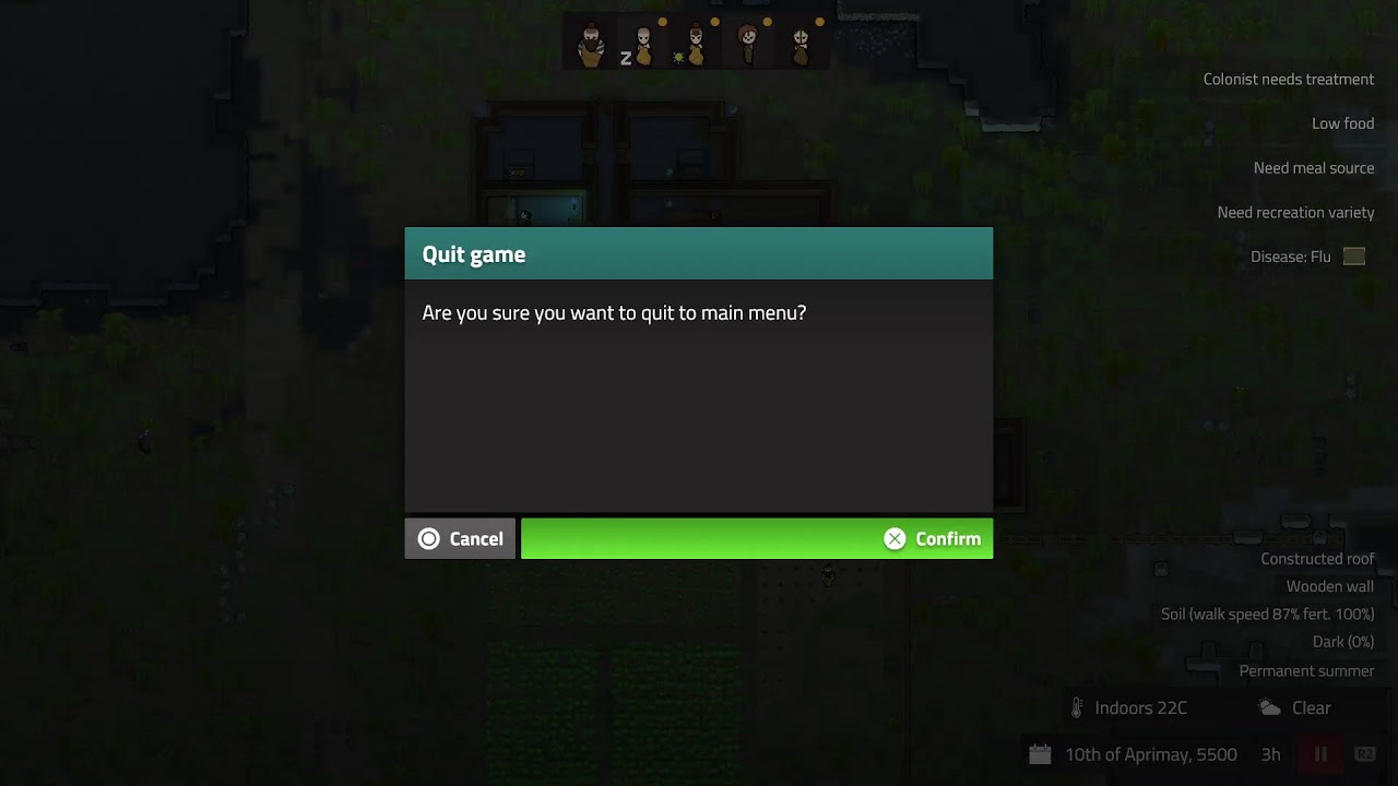 Rimworld console edition -