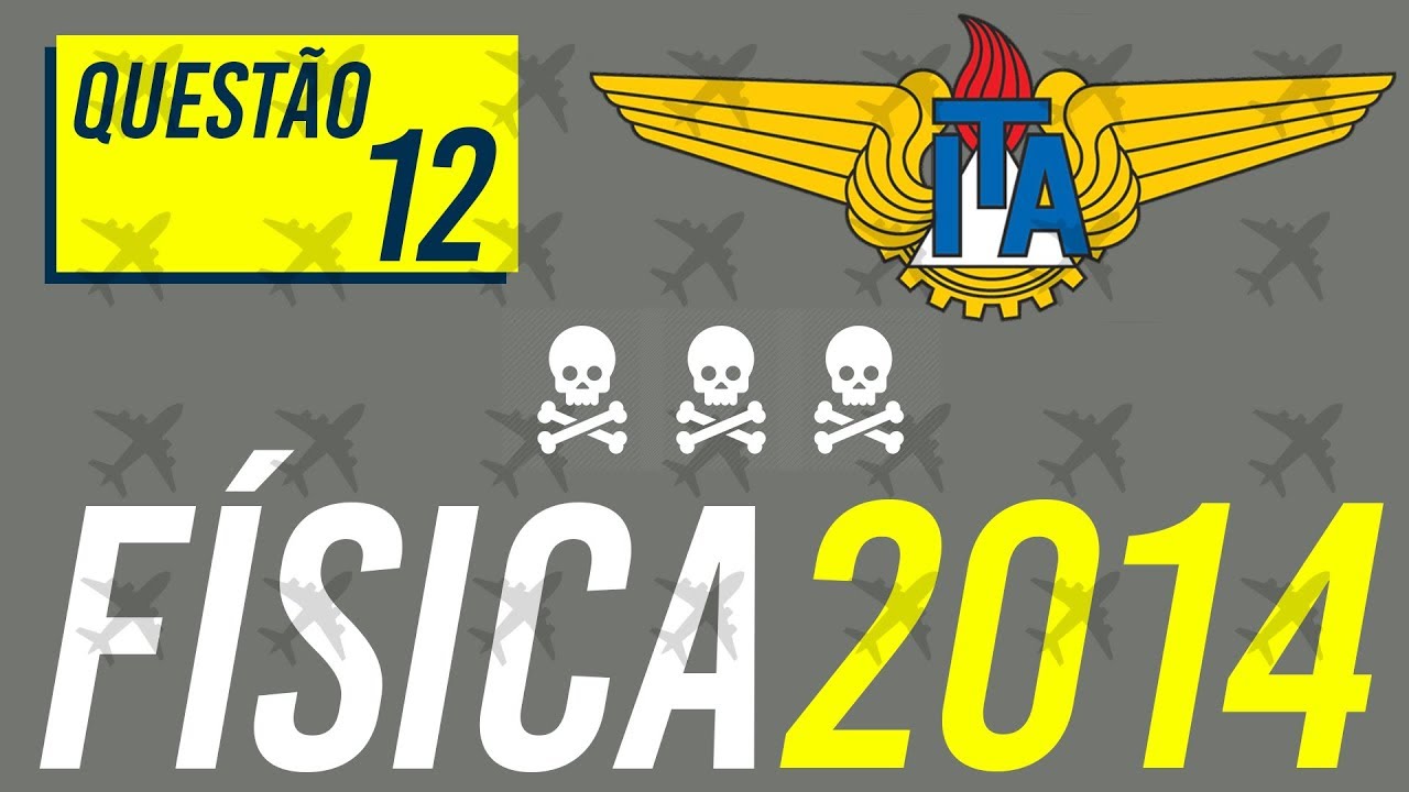 Questão 12 | ITA FÍSICA 2014 Resolução