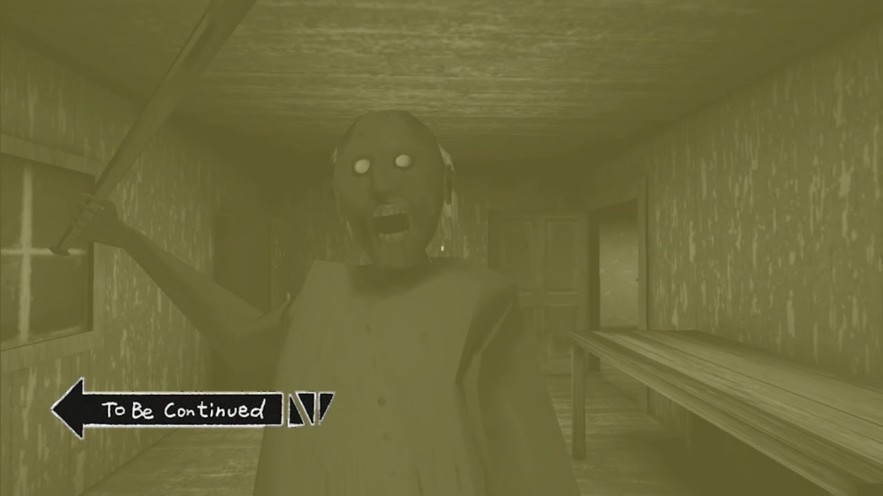 Granny to be Continue meme (not scary)