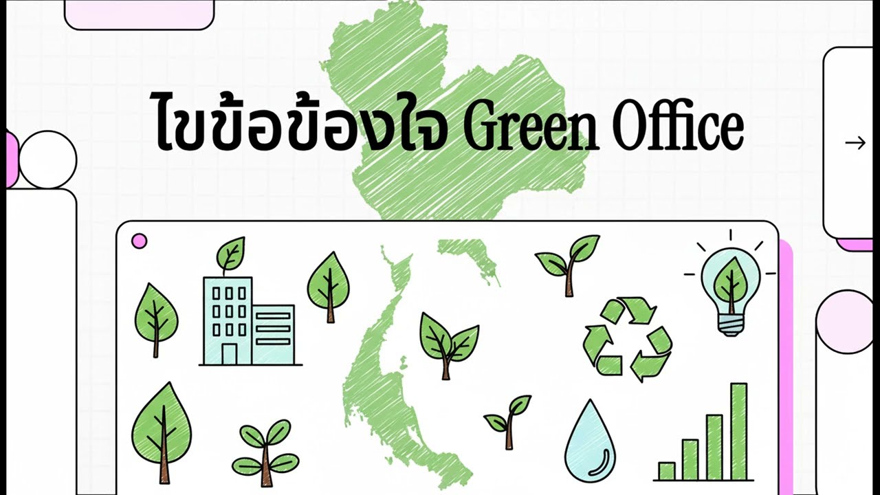 ไขข้อข้องใจ Green Office สำนักงานสีเขียว EP1