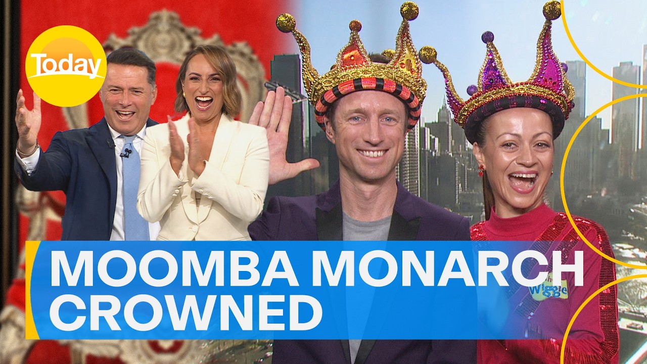 Caterina Mete and Sammy J crowned Moomba Monarchs | Today Show Australia