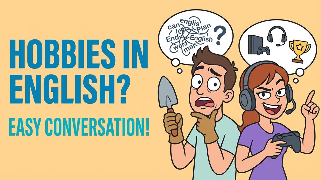 How to Talk About Your Hobbies in Easy English | Conversation Practice
