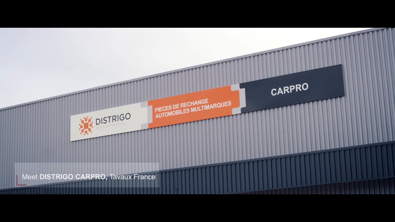 Découvrez CARPRO - notre centre logistique pièces de rechanges DISTRIGO !