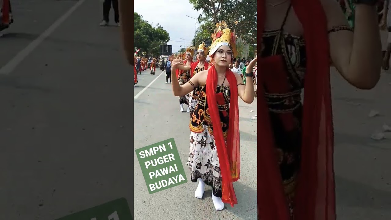 Tari Gandrung Pawai Budaya SMPN 1 Puger 2022