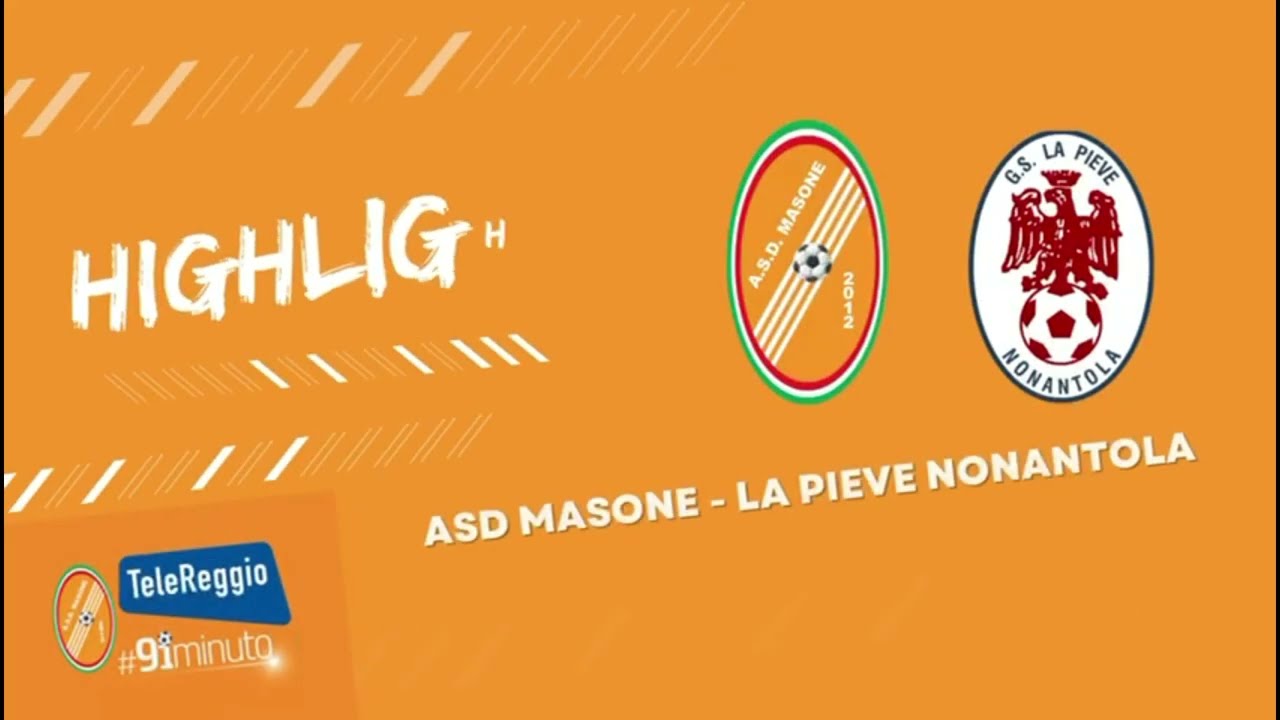 Highlights - Asd Masone - La Pieve Nonantola 1-1￼
