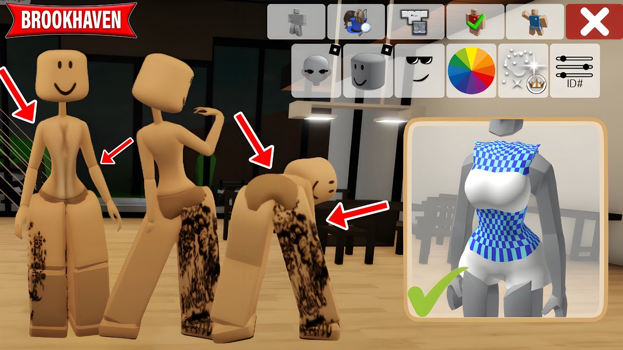 ¡SI SIRVE! COMO TENER AVATAR DE PILCHERA FINO EN BROOKHAVEN 🏡 RP ROBLOX ACTUALIZACIÓN PARTY FIESTA