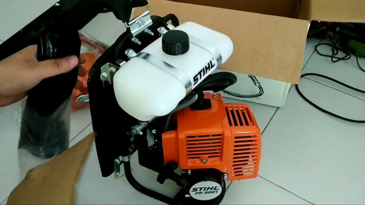 STIHL FR 3001 Backpack Brushcutter Unboxing Review and Setup Shopee