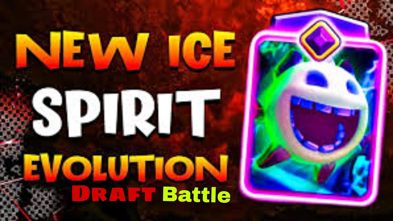 Ice Spirit Evolution Draft Battle 1vs1  | Clash Royale | ALONE ABIR