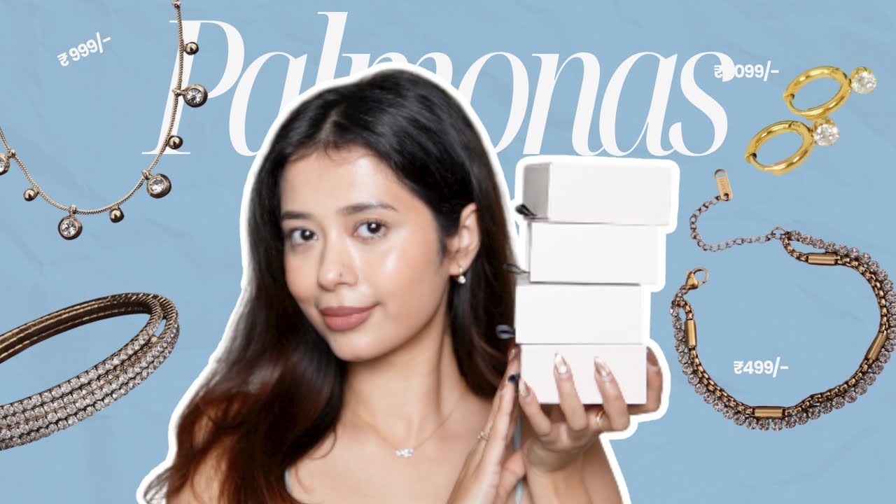 palmonas jewellery honest review | first time trying palmonas |#palmonas #antitarnishjewelry