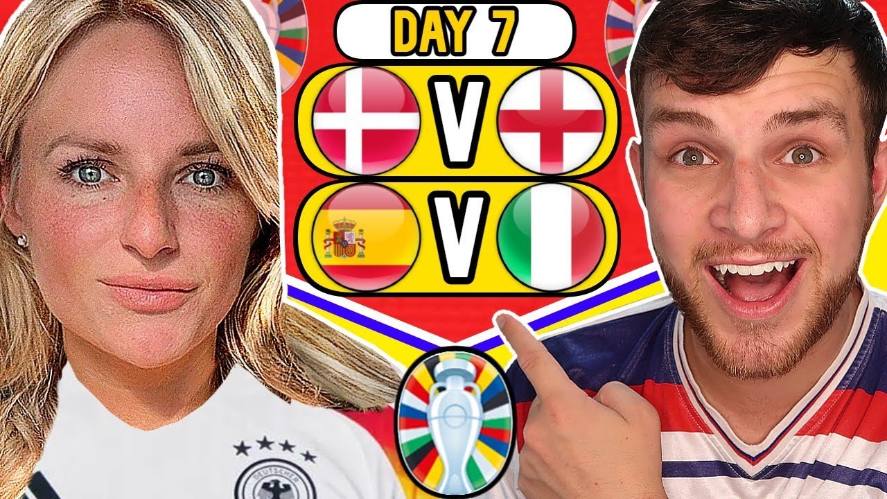 EURO 2024 DAY 7 PREDICTIONS | SPAIN v ITALY