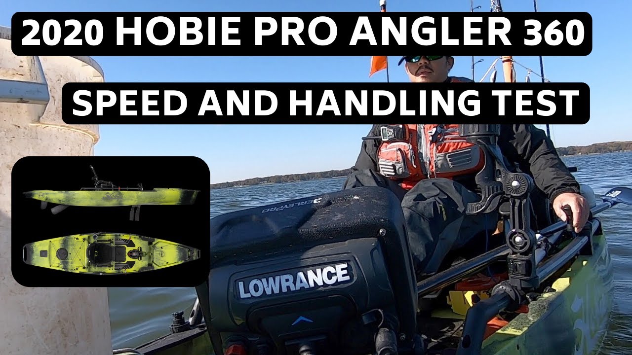 New 2020 Hobie Pro Angler 360 Best Speed Test Review. How Does It Handle?