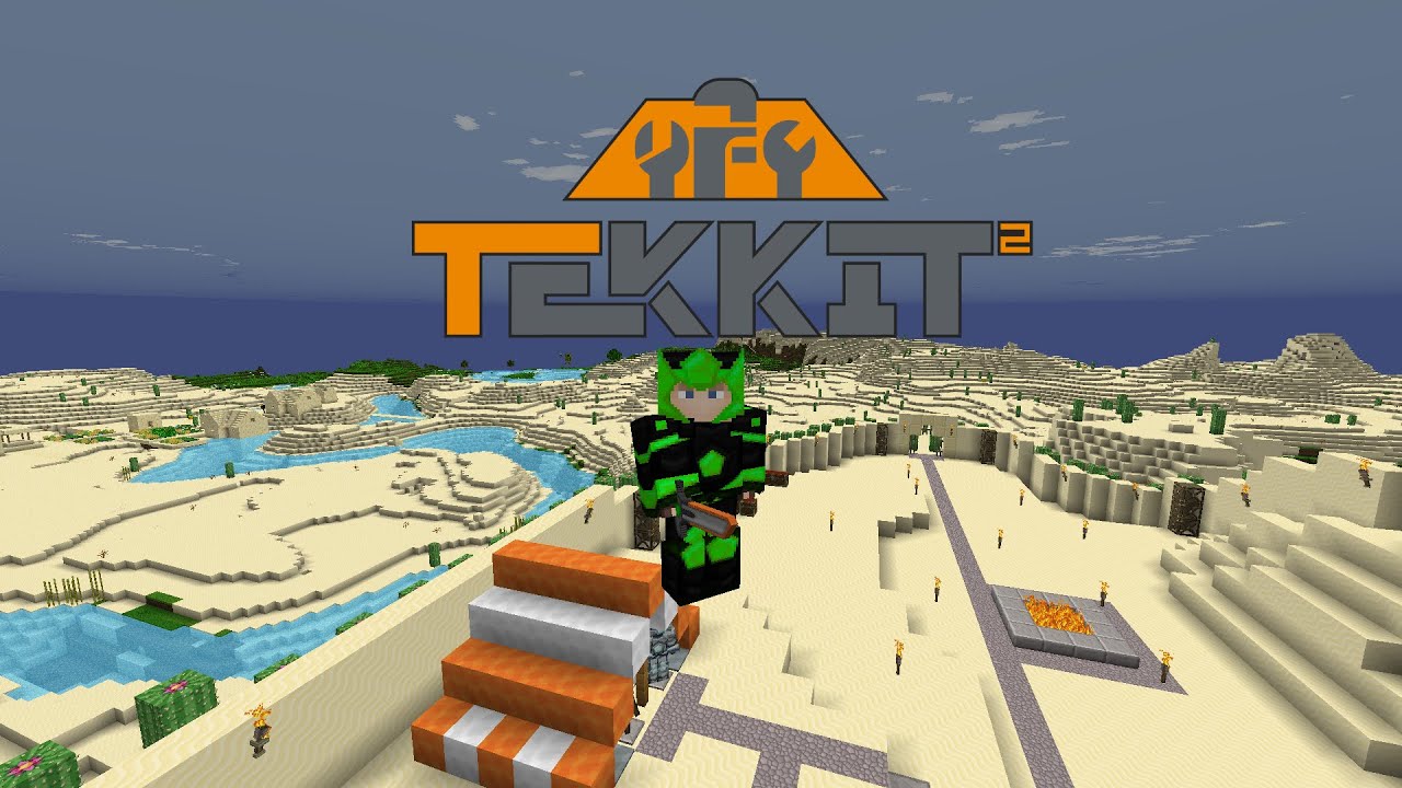 Hardcore Minecraft (Tekkit 2) Episode 4: Flying Rings/ Nano Armor