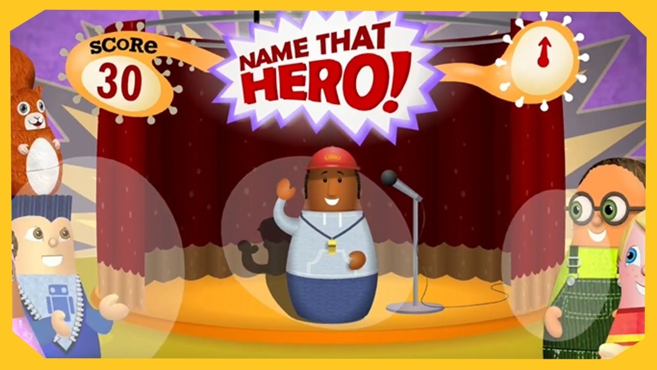 Higglytown Heroes: Игровой процесс &laquo;Назови героя&raquo; (браузерная игра)