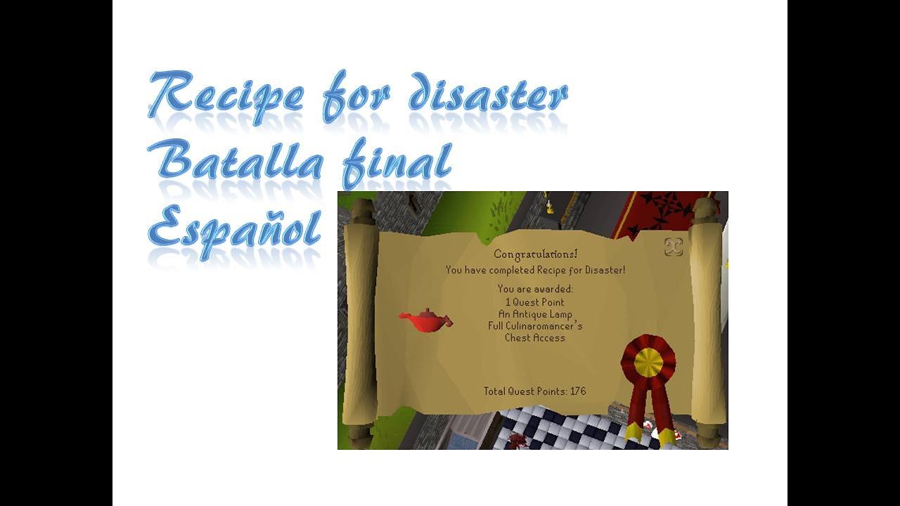 Recipe For Disaster - Batalla final OSRS Español
