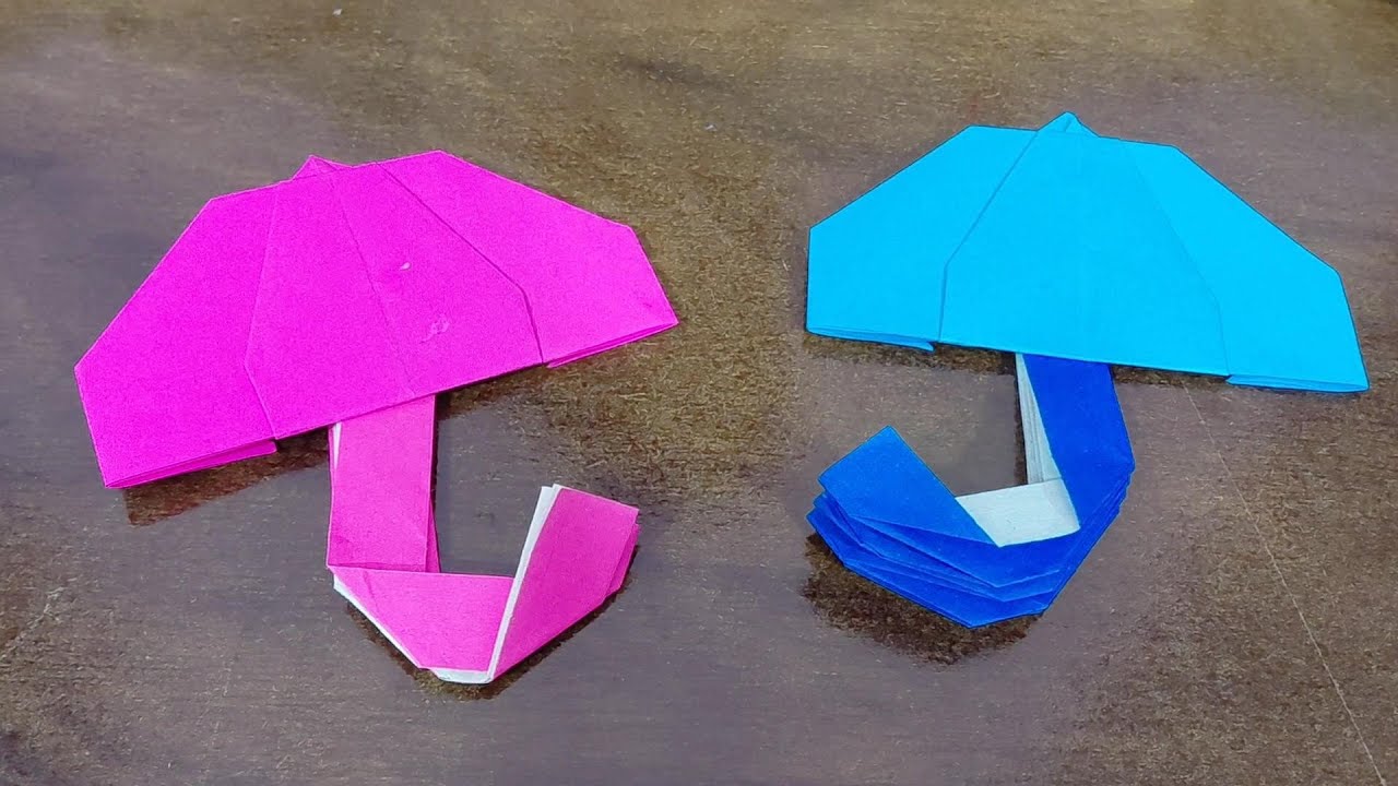 How to make a umbrella 🌂 from origami paper 