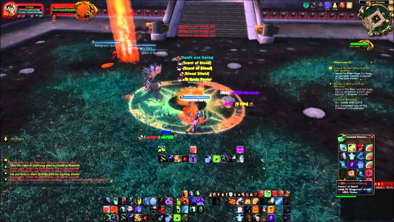 WoW 5.3 Legendary Quest Celestial Blessing Tank Challenge - Niuzao