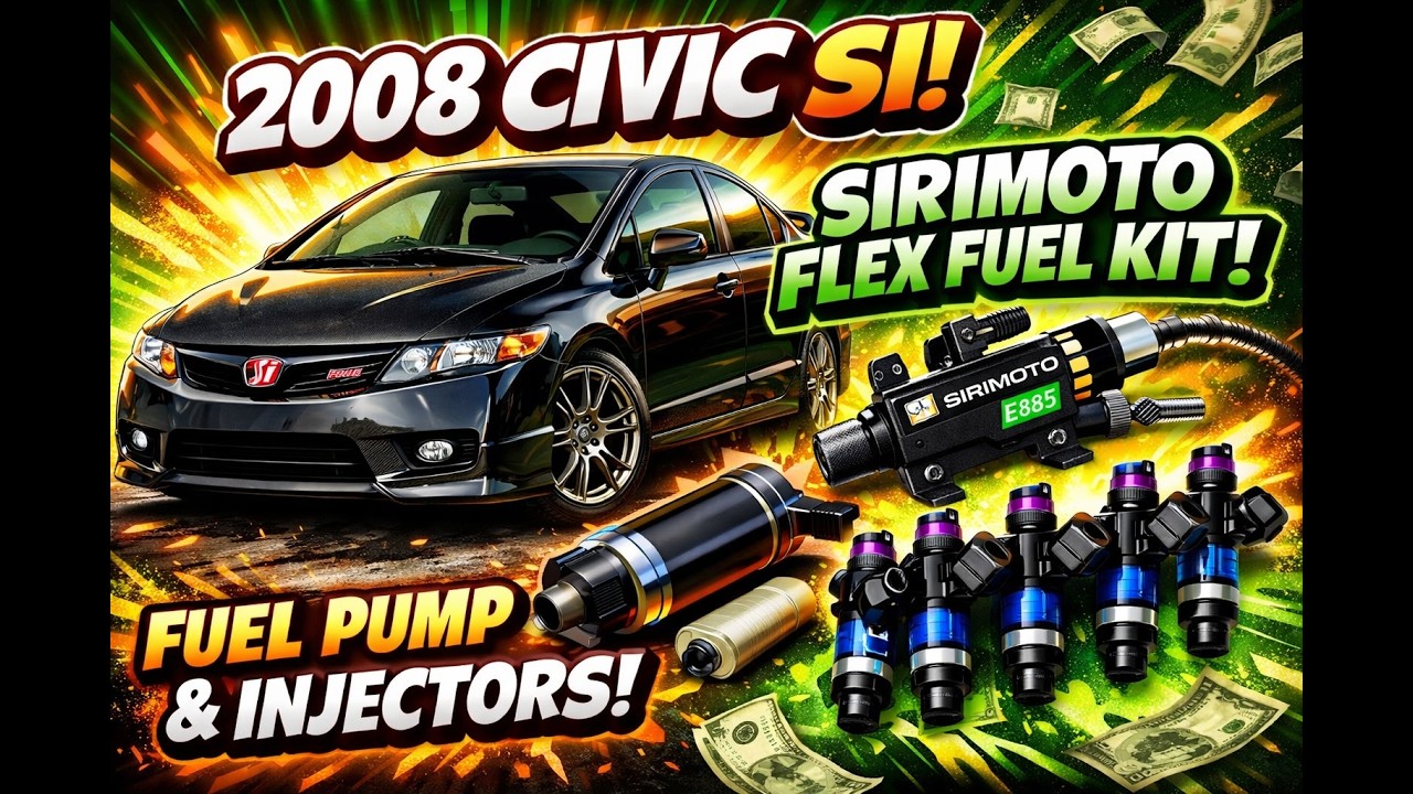 Sirimoto Flexx Fuel Kit On 8th Gen Civic Si FA5