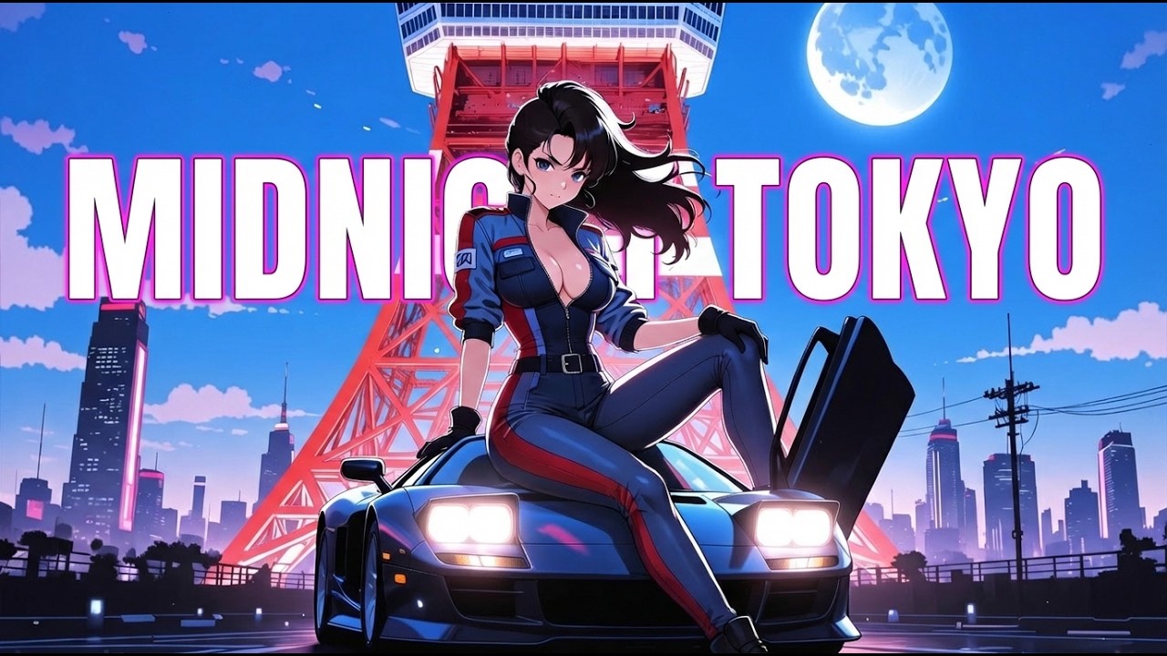 MIDNIGHT TOKYO CITY POP 1980s | Tokyo Moonlight
