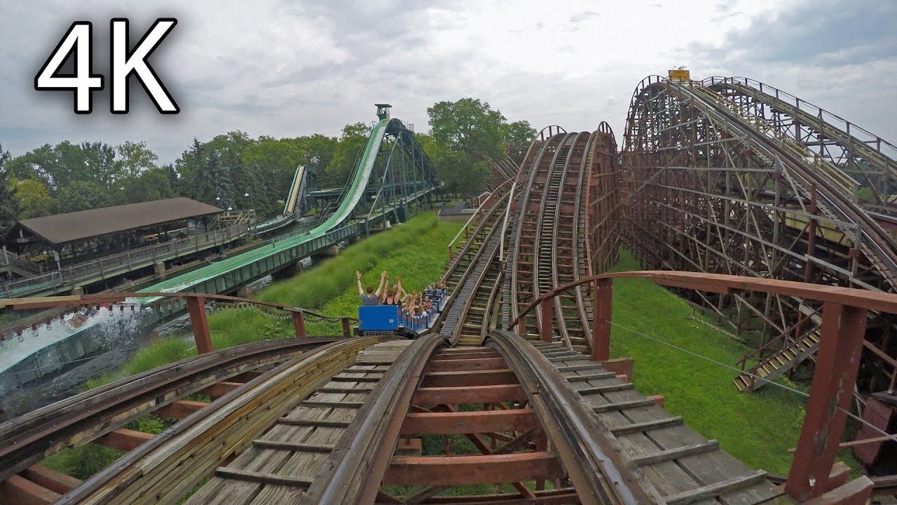 Racer front seat on-ride 4K POV Kennywood