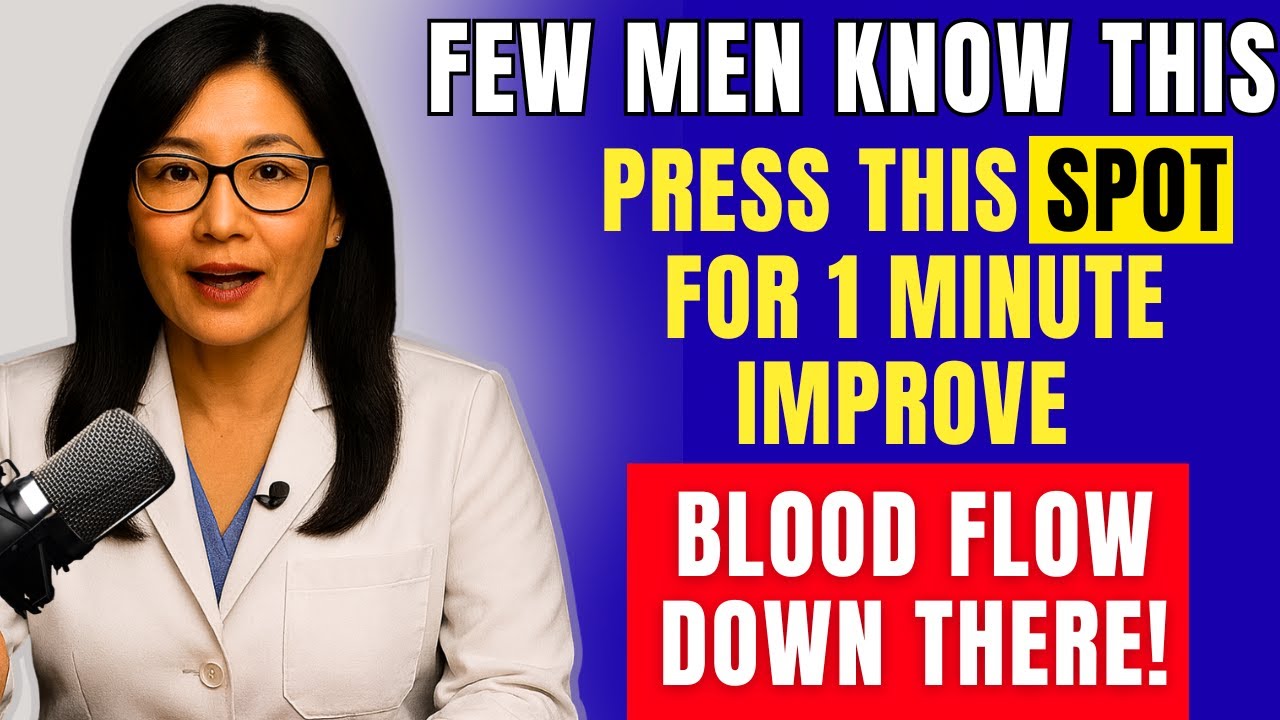Older Men! Massage THIS Spot for 1 Minute to Restore Potency | Dr. Mika Hayashi