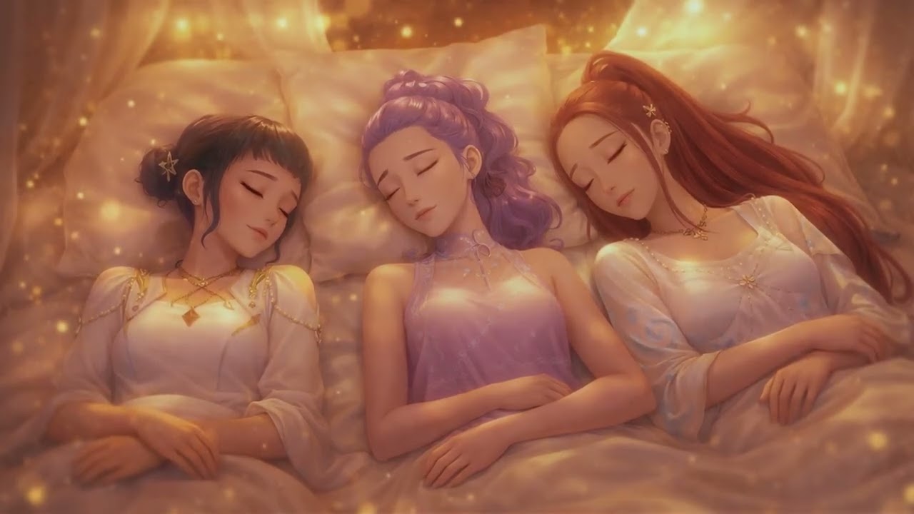 K-Pop Demon Hunters | Golden Rest of the Guardians – Calm Sleeping Music for Deep Relaxation