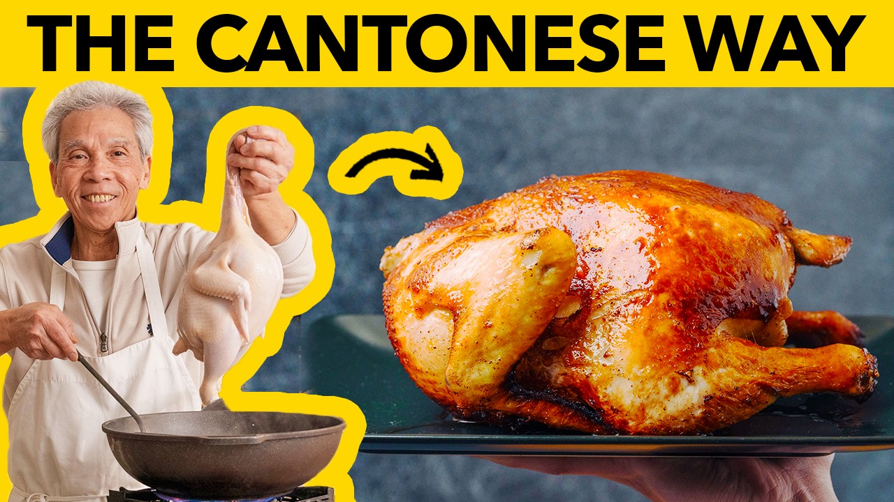 🍗 Как пожарить самую ХРУСТЯЩУЮ целую курицу