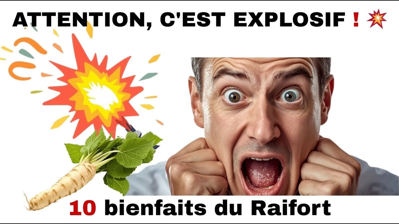 🌱Le Raifort : 10 Bienfaits SECRETS d'une Racine Explosive !💥