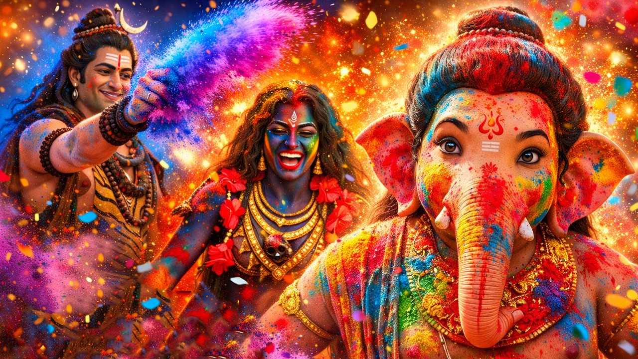 जब भगवान शिव ने माँ काली को रंग लगाया, दिव्य होली कथा | विग्नहर्ता गणेश | Vignaharta Ganesh - Ep 130