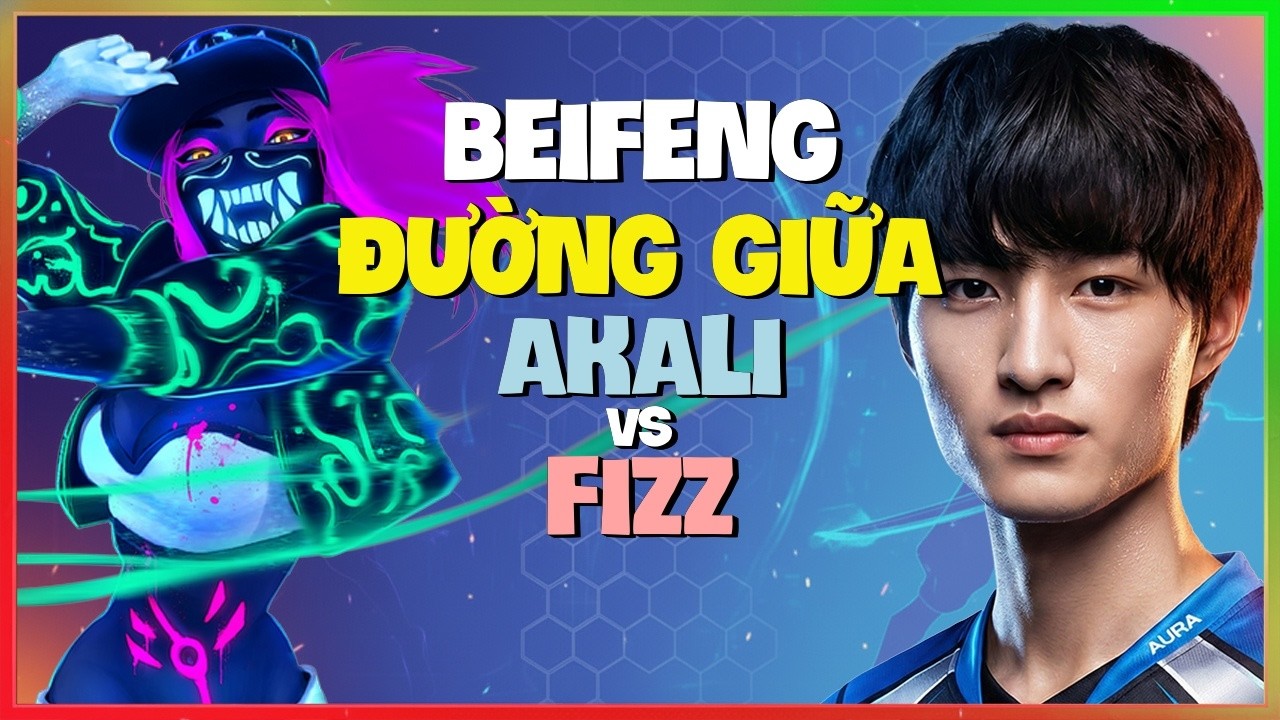BeiFeng Akali : Kỹ Năng HỦY DIỆT Biến Fizz Thành NPC Tại Thách Đấu - Vietsub