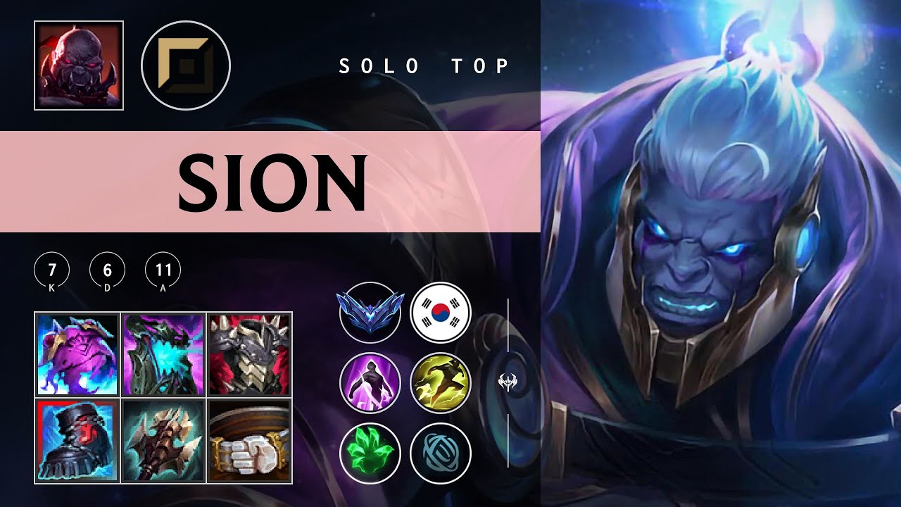 Sion Top vs Kennen - KR Diamond Patch 25.22