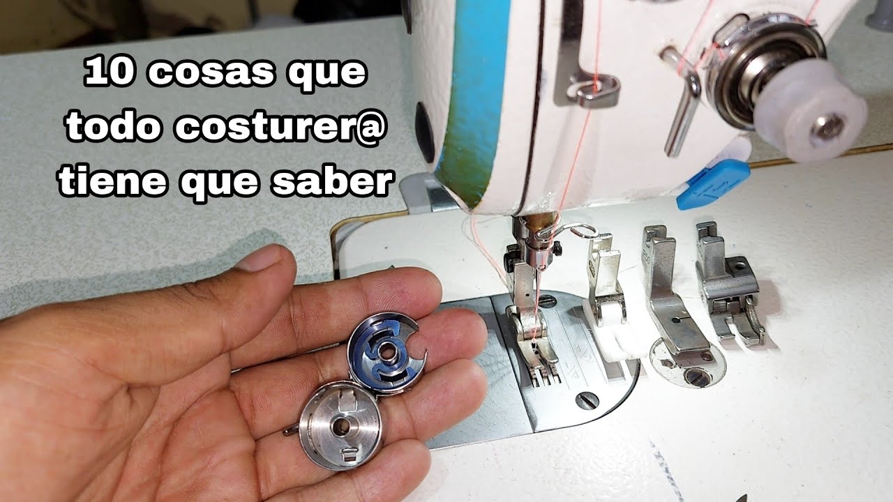 10 cosas que todo costurero o costurera debe saber al usar la maquina de coser