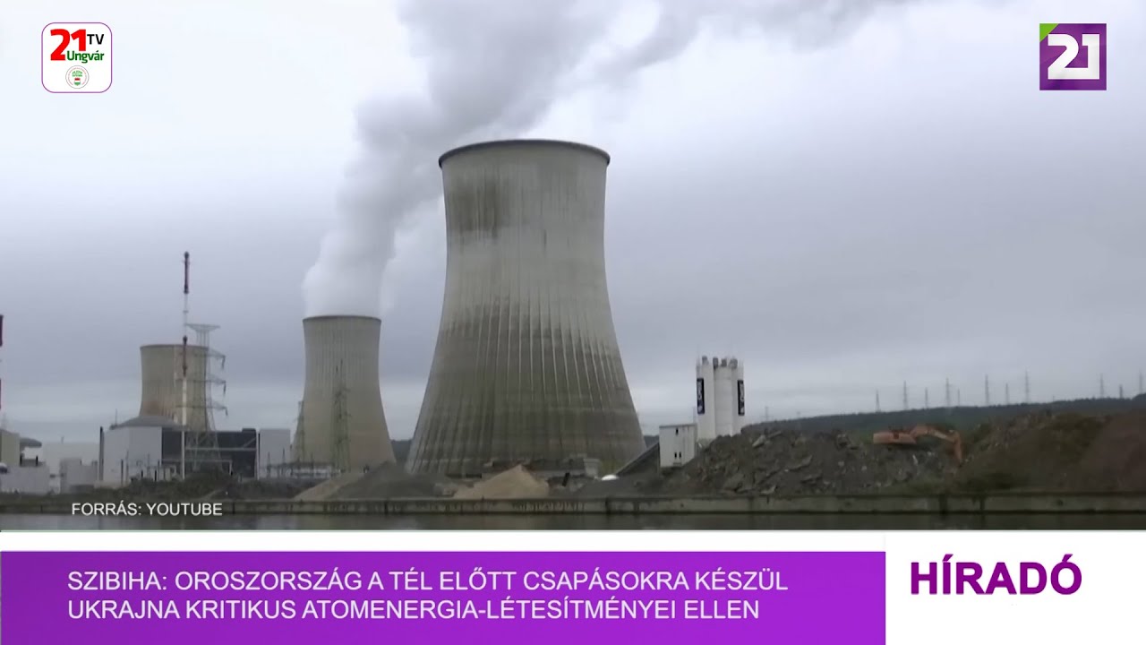 Oroszorsz&aacute;g m&eacute;g a t&eacute;l be&aacute;llta előtt t&aacute;mad&aacute;sokra k&eacute;sz&uuml;l Ukrajna atomenergetikai l&eacute;tes&iacute;tm&eacute;nyei ellen