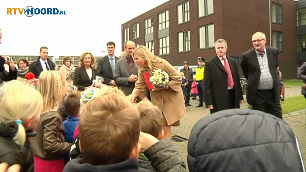Prinses M&aacute;xima opent nieuw Zonnehuis in Zuidhorn