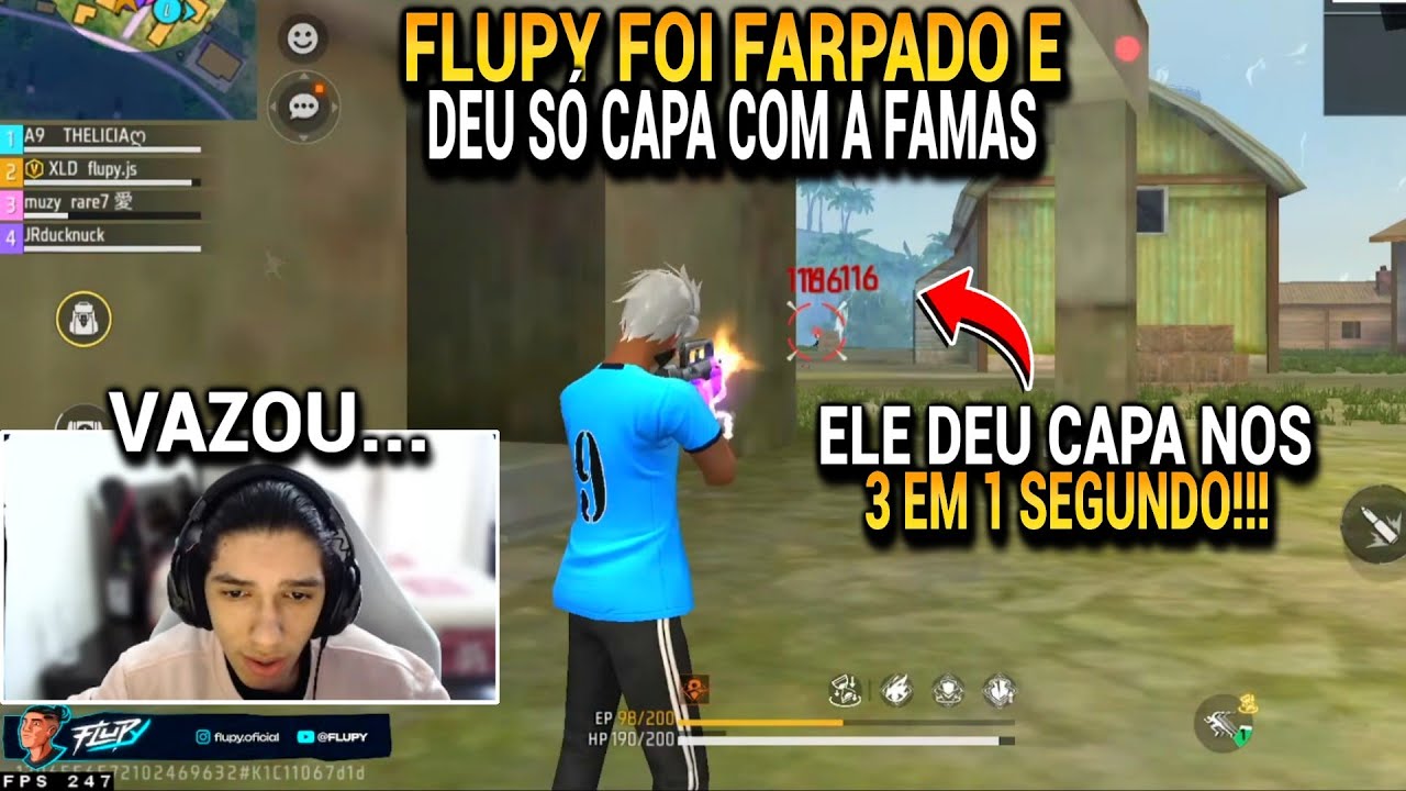 ESSES CARAS PENSARAM QUE O FLUPY ERA HACKER E FARPARAM ELE, NINGUÉM ACREDITOU NO QUE O FLUPY FEZ!!!