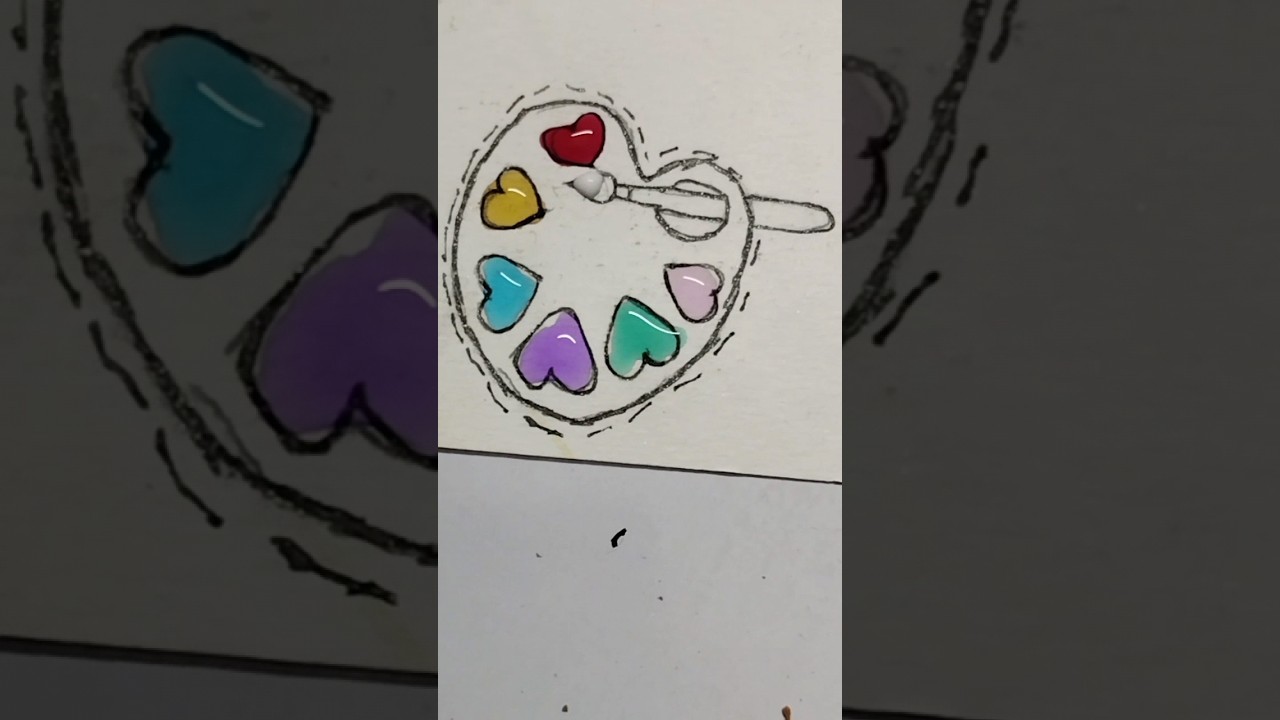 Watercolor Pad Drawing 