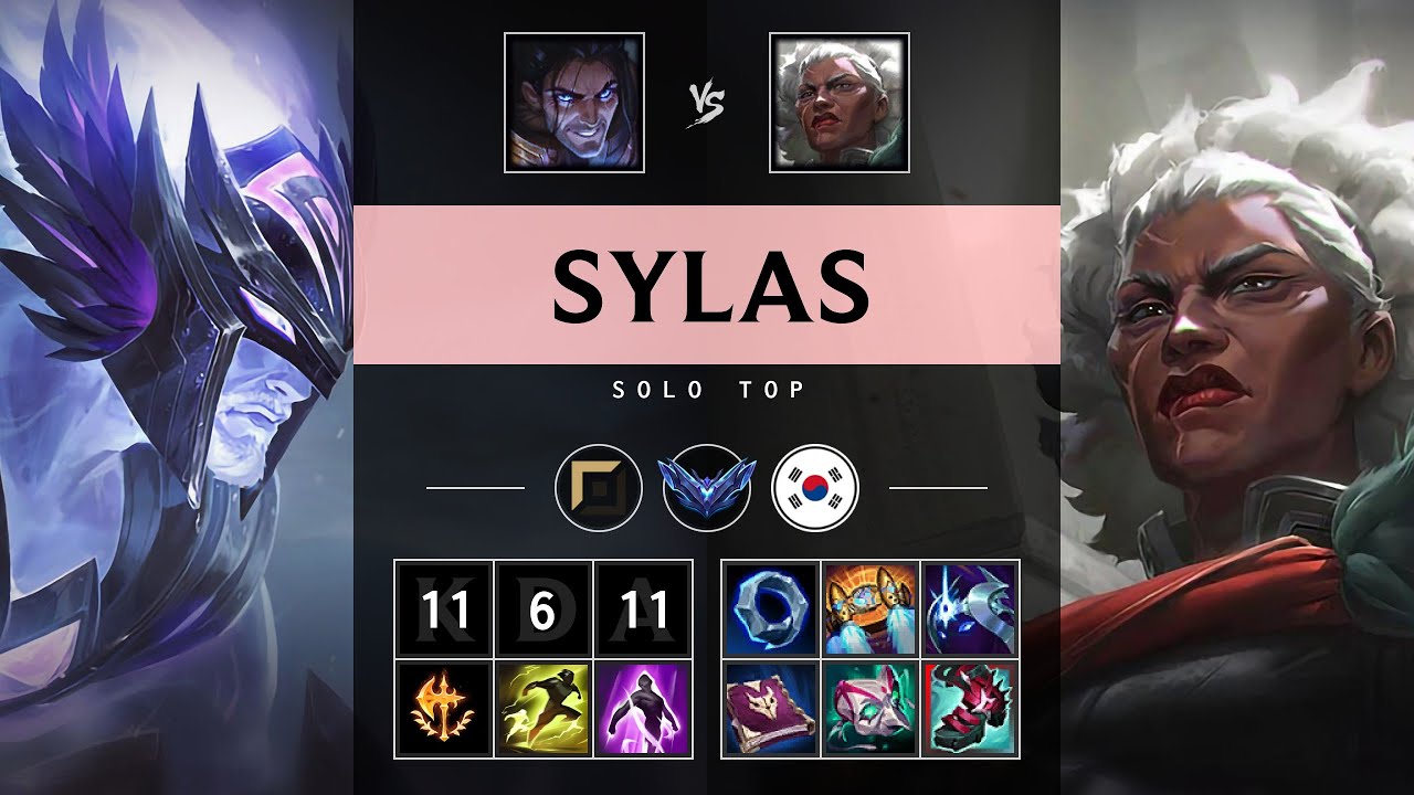 Sylas Top vs Ambessa - KR Diamond Patch 25.18