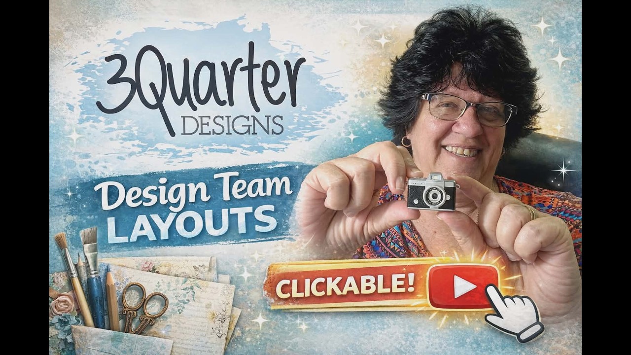 Коллекция Honey Fields от 3 Quarter Designs - процесс создания скрапбук-макета.