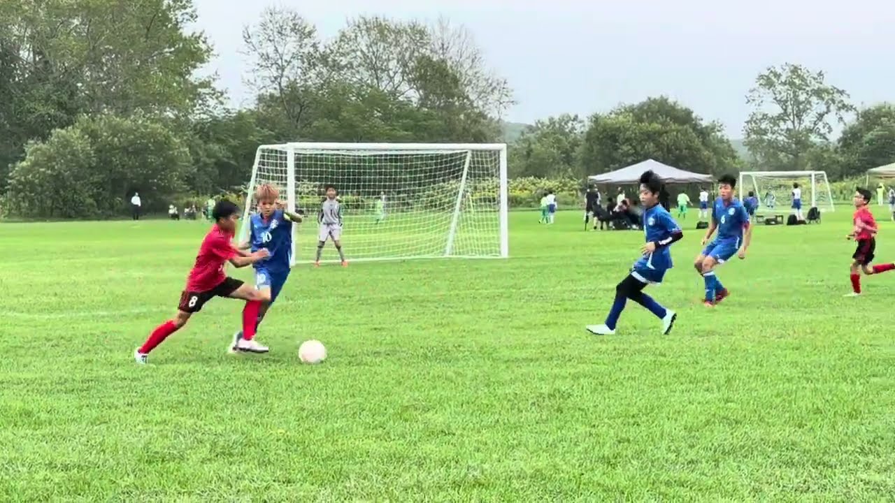 2025.8.30 vs 幕別札内RED 十勝地区予選 U-12 前半