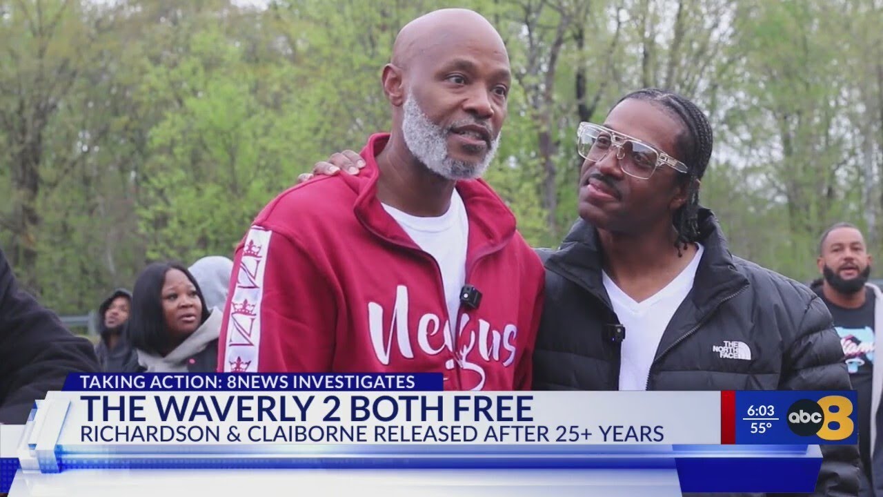 Ferrone Claiborne of the 'Waverly Two' released after decades behind bars