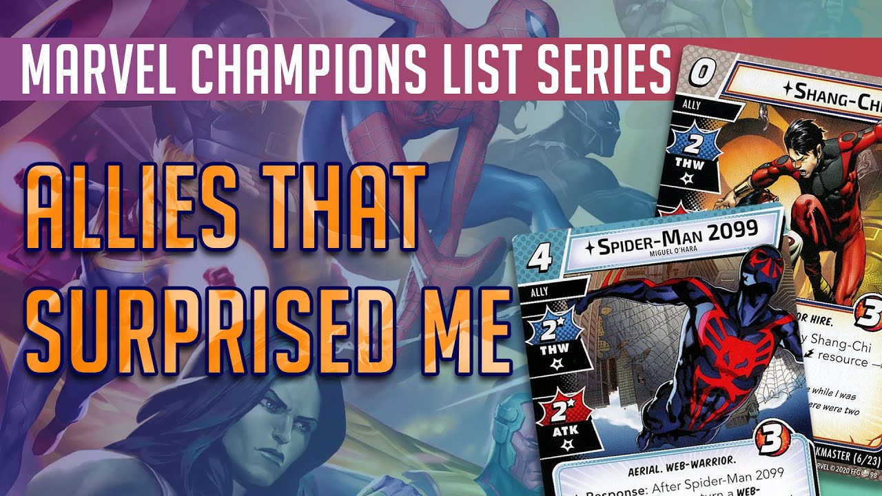 Top 10 Allies That Surprised Me | Marvel Champions